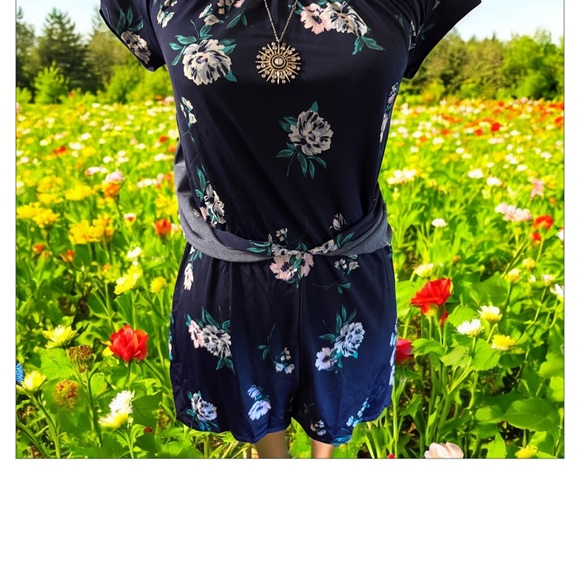 No Comment Small Romper dress Blue Dress - Picture 4 of 5